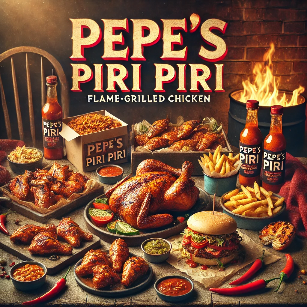 it icludes whole grilled chicken,veges and side orders